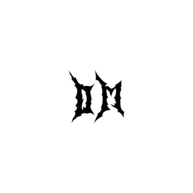 DL monograma logotipo diseño carta texto nombre símbolo monocromo logotipo alfabeto carácter simple logotipo