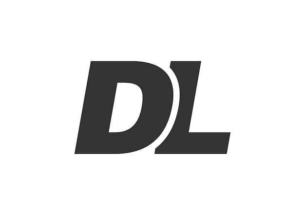 DL Techno Editable Font Logo para marca corporativa Diseño futurista audaz con ideas tipográficas únicas Tipo personalizado mínimo y letra dinámica