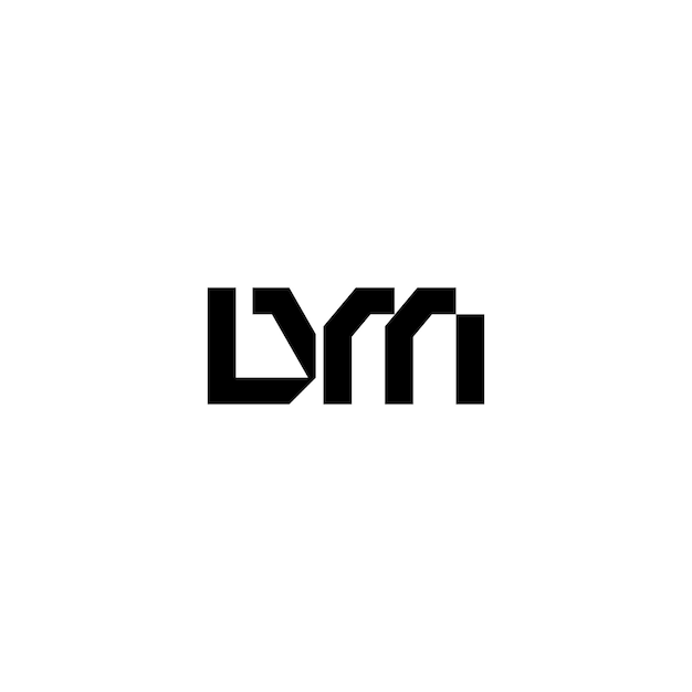 DM monograma logotipo diseño carta texto nombre símbolo monocromo logotipo alfabeto carácter simple logotipo