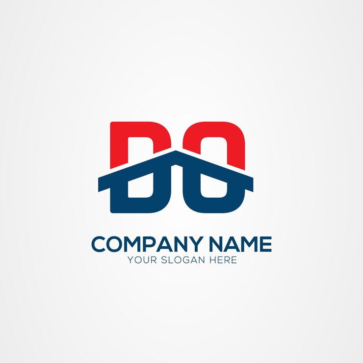 Vector do o od creative modern letters elemento de diseño del logotipo