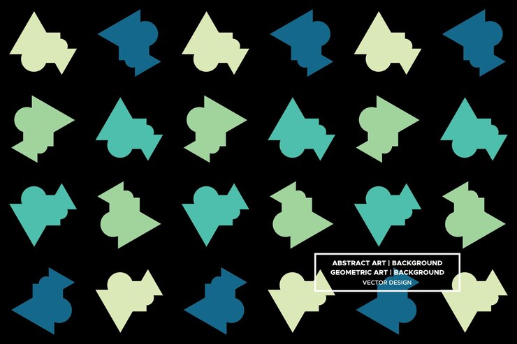 Doc Labs Abstracto Vector geométrico S2DL355