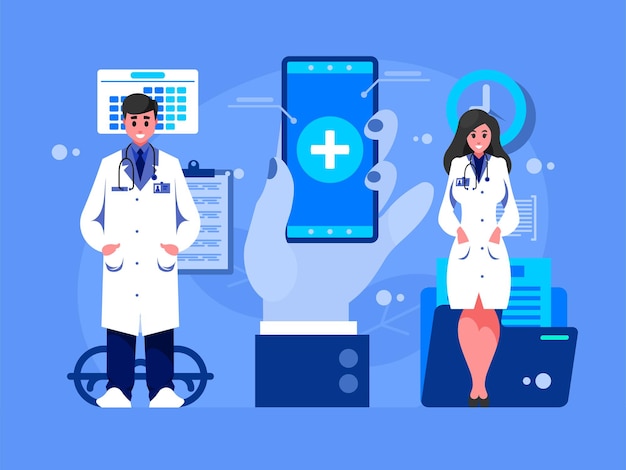 Doctor y doctora