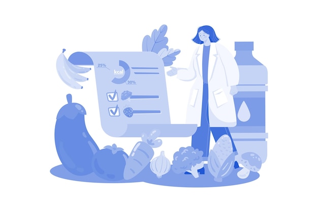 Doctora nutricionista da notas