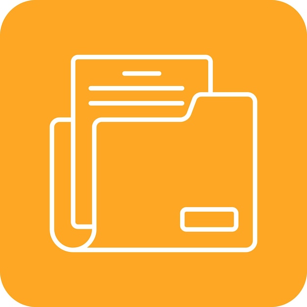 un documento con una carpeta en él que dice documento