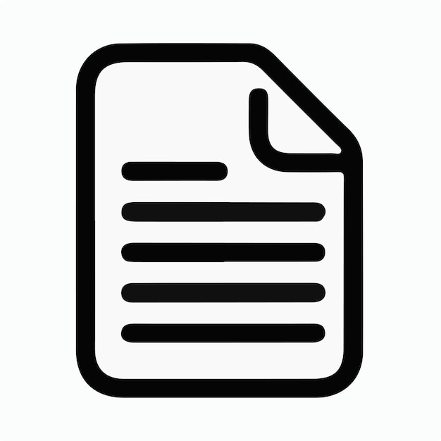 un documento con un fondo blanco que dice un documento