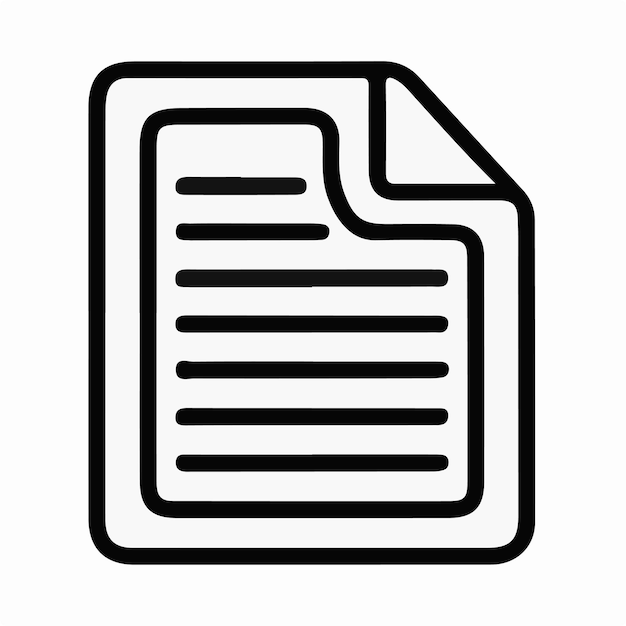 un documento con un fondo blanco que dice un documento