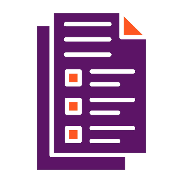 Documento de ilustración del diseño del icono vectorial