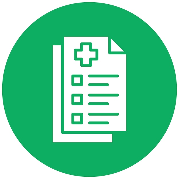 Documento de ilustración del diseño del icono vectorial