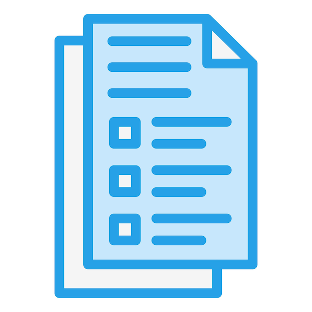 Documento de ilustración del diseño del icono vectorial