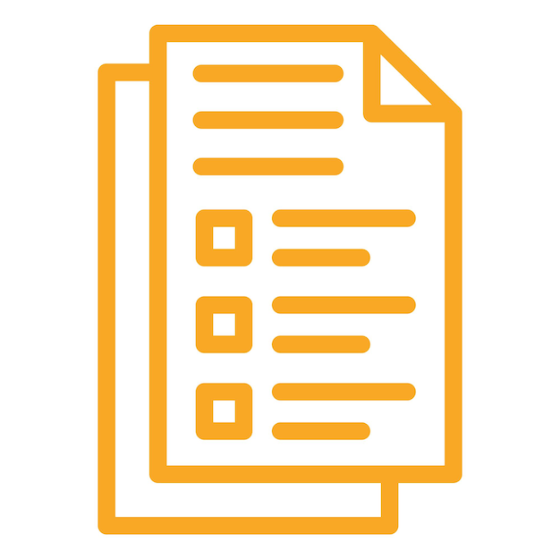 Documento de ilustración del diseño del icono vectorial