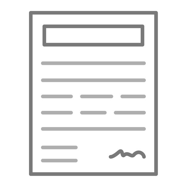 un documento con una línea que dice onda en él