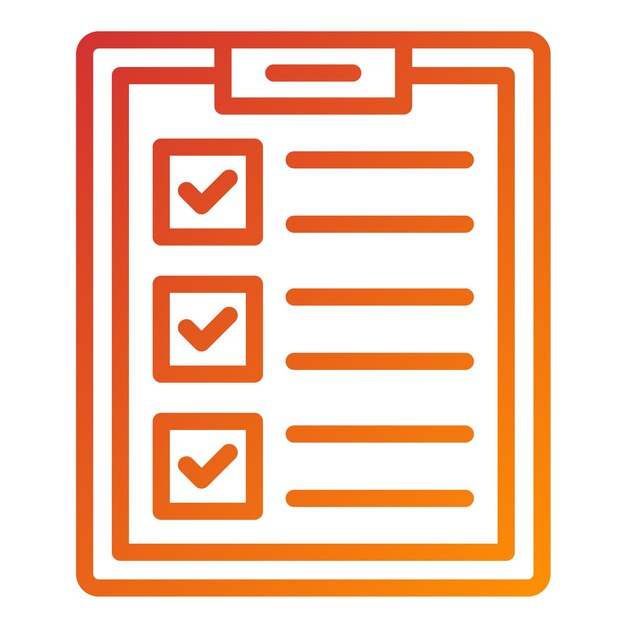 un documento con una lista de control que dice lista de control