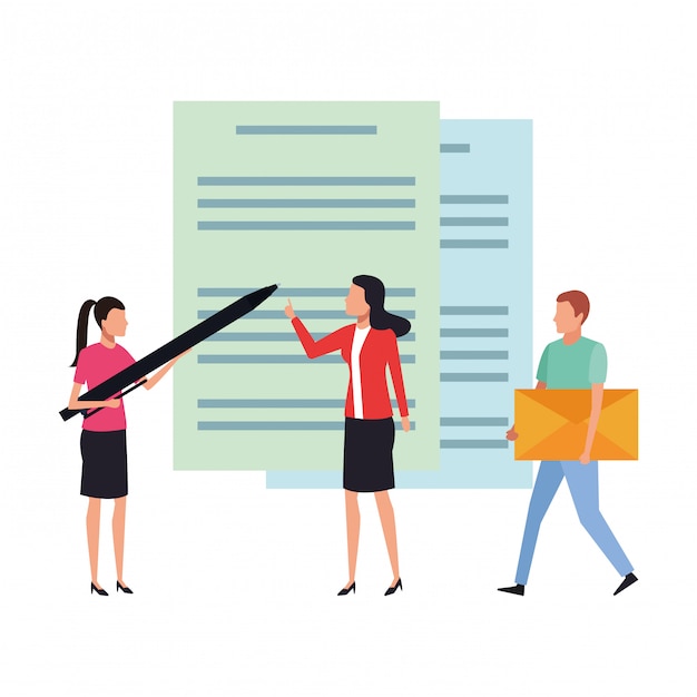 documentos y personas