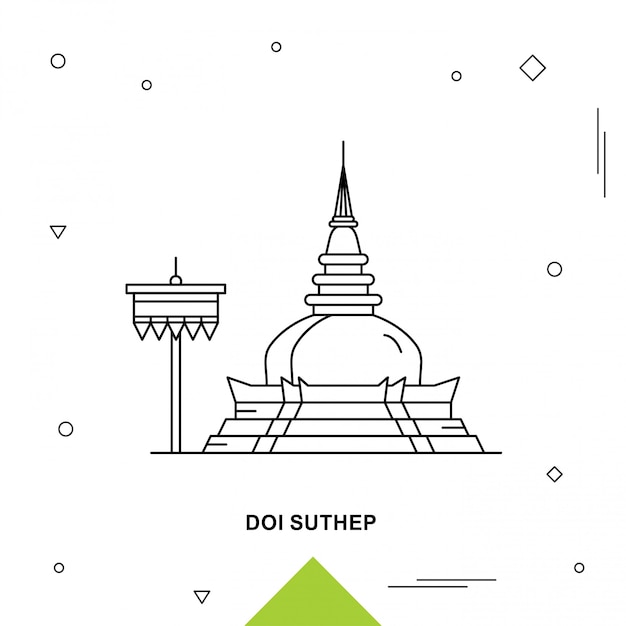 Vector doi suthep