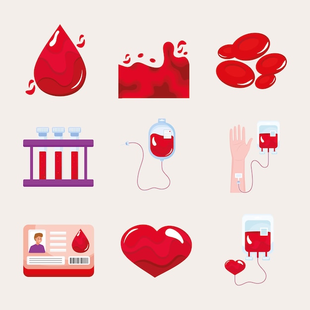 donar conjunto de imágenes prediseñadas