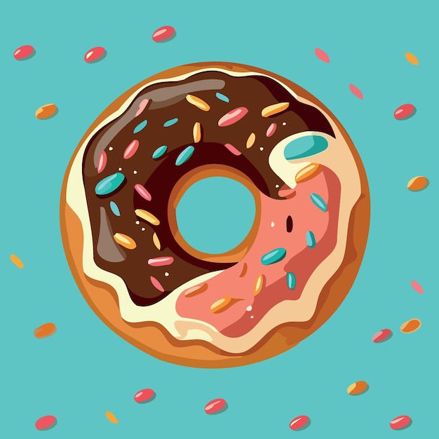 Donut comida bocadillo dulce