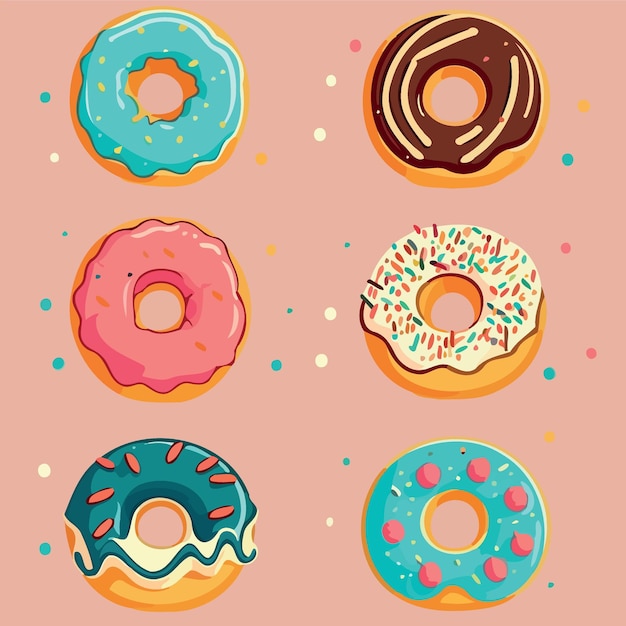 Donut comida bocadillo dulce