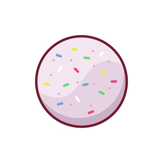 Donuts Vector Icono Ilustración