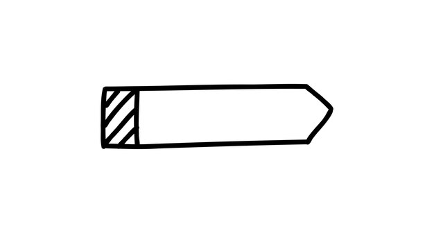 Doodle bullet journal etiquetas Elementos lácteos dibujados a mano Ilustración vectorial
