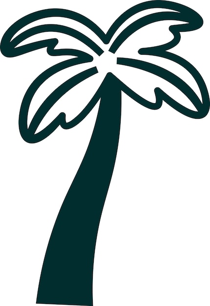 El doodle de la palmera