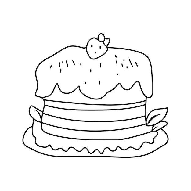 Vector doodle pastry vector pack panadería clipart dulces clipart horneado clipart pastelería gráficos pastel sti