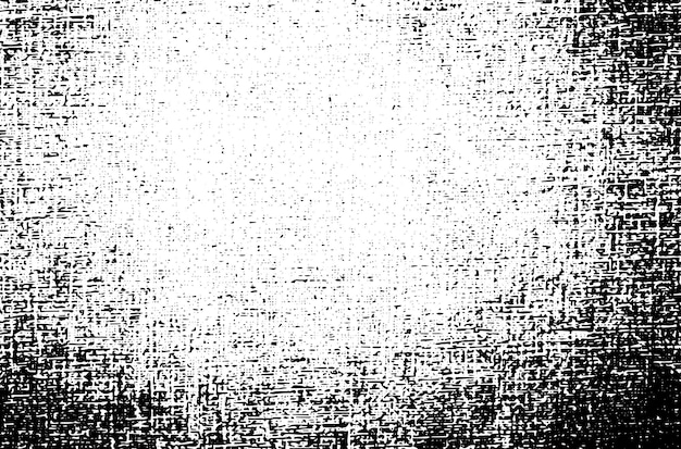 Doodle plantas Grunge textura monocromática Vector conjunto de elementos
