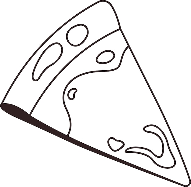 El doodle de las rebanadas de pizza