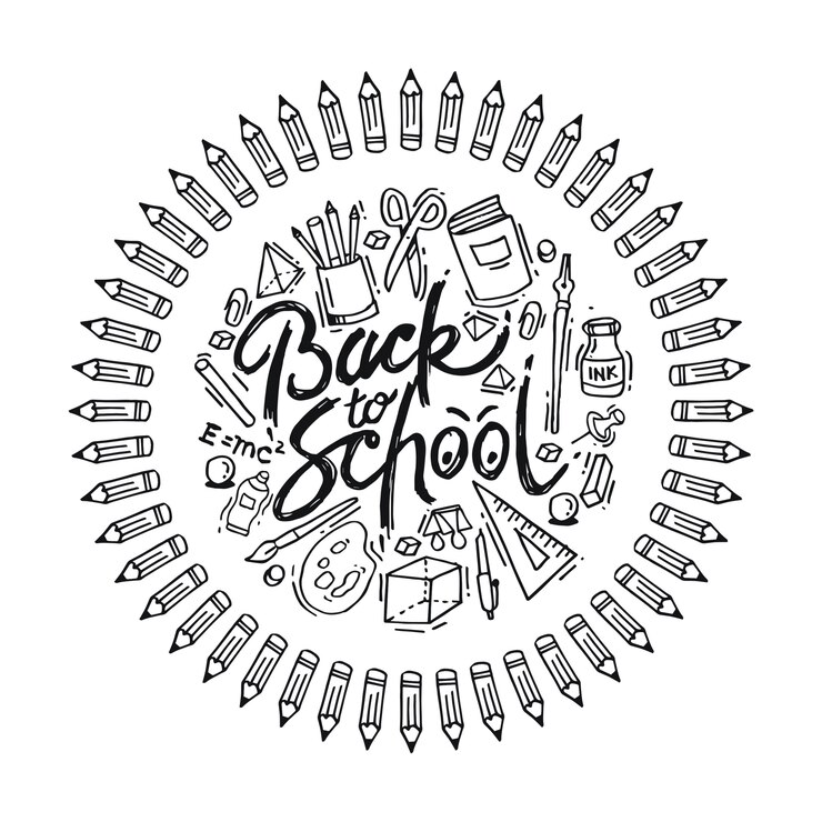 Doodle de regreso a la escuela