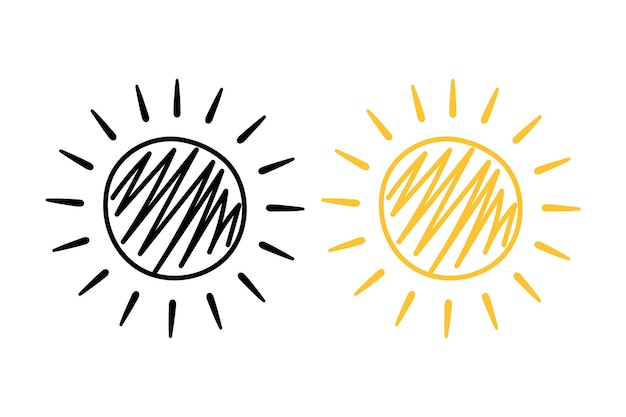 Los Doodles Sones Negros y Amarillos