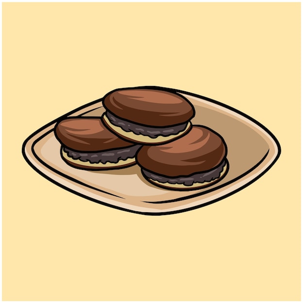 Vector dorayaki