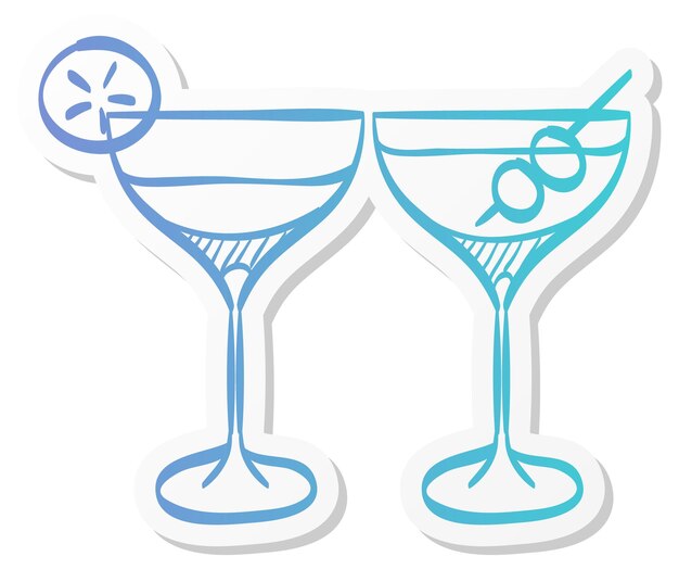 Dos cócteles de Martini