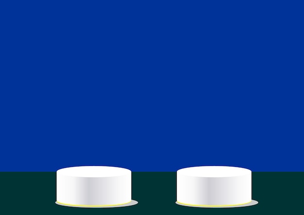dos cuencos blancos en una mesa con uno que dice la parte superior