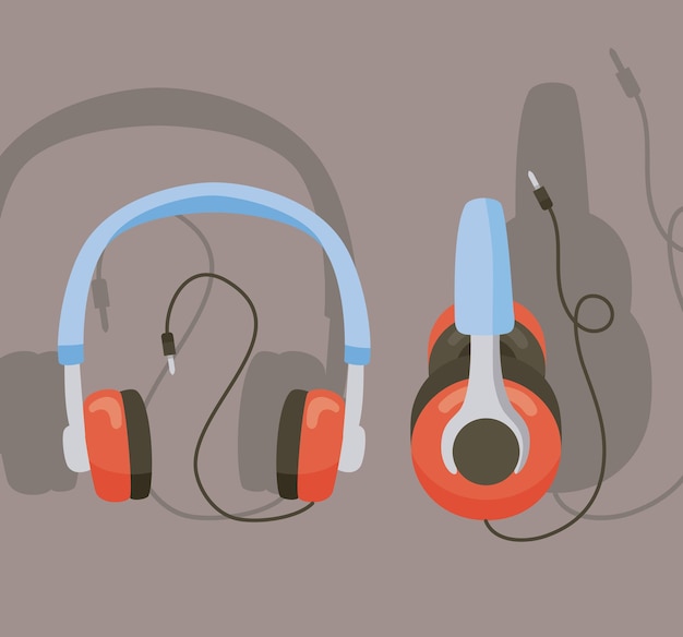 Dos iconos de dispositivos de auriculares