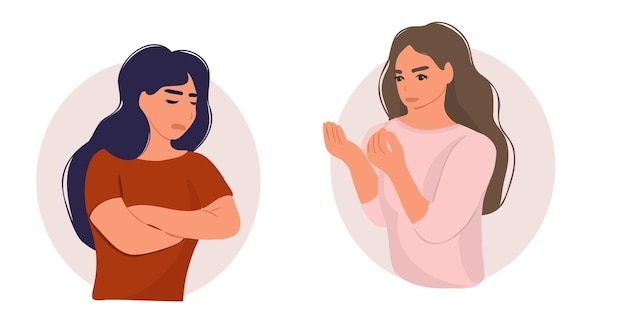 Dos mujeres pelean, entran en conflicto, se ponen nerviosas, intentan explicar, probar algo, no quieren escuchar.