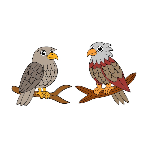 dos pájaros están sentados en una rama con uno tiene un pico rojo
