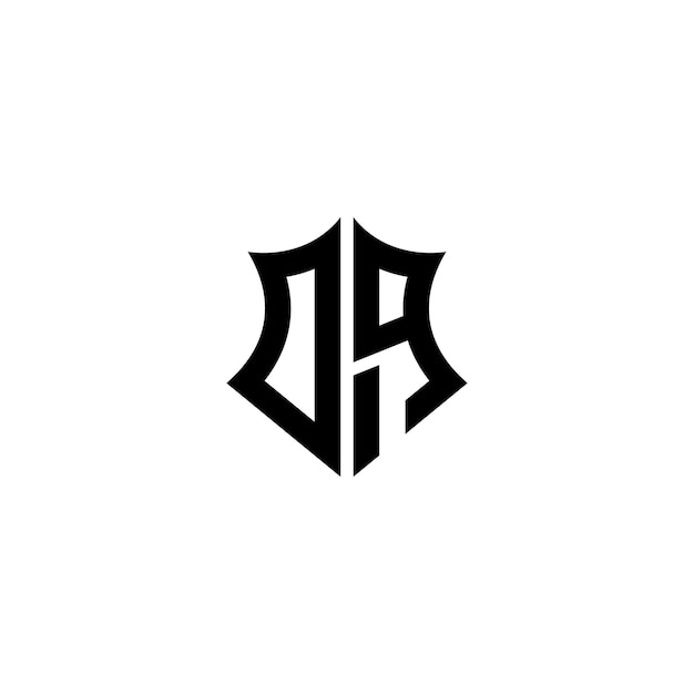 DQ monograma logotipo diseño carta texto nombre símbolo monocromo logotipo alfabeto carácter simple logotipo