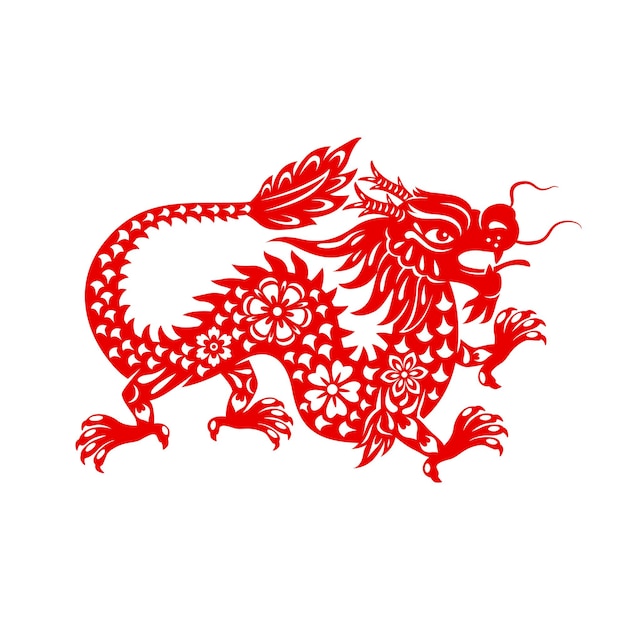 Dragón chino del año nuevo lunar, signo del zodíaco