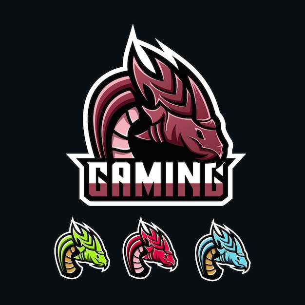 Dragon logo gaming