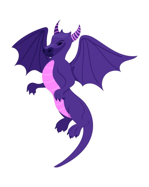 Dragones de dibujos animados
