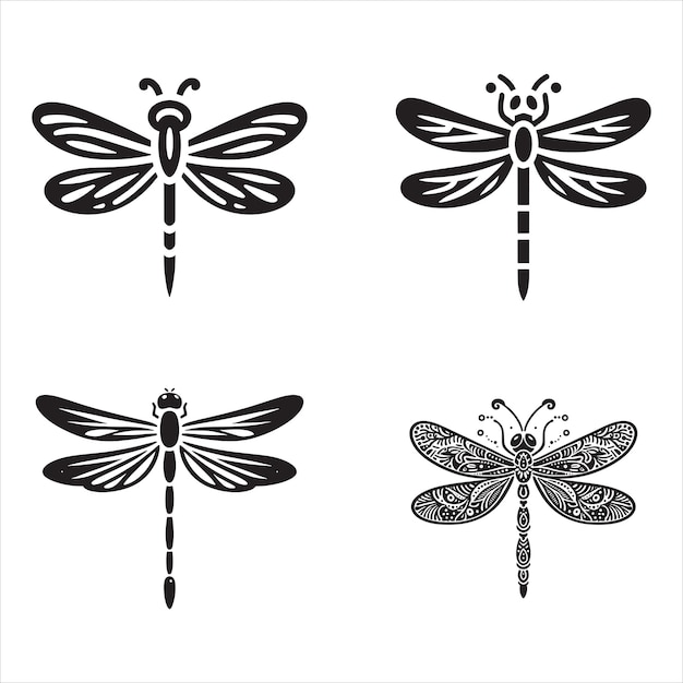 Dragonfly SVG Bundle 1 (en inglés)