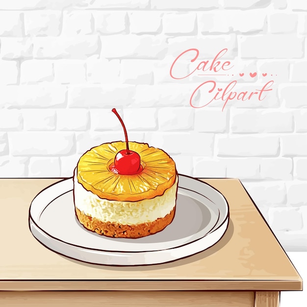 A drawing of cakes and cakes from the past