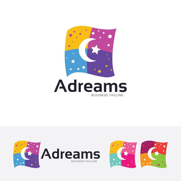 Dreams creative logo template