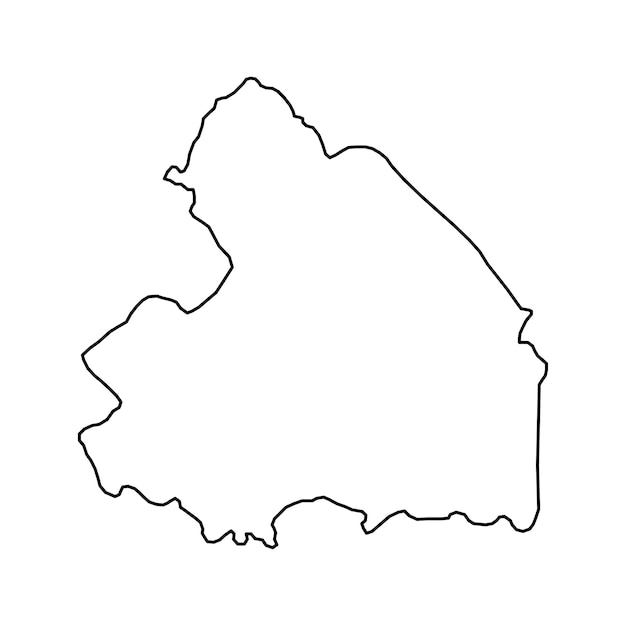 Drenthe provincia de los Países Bajos ilustración vectorial