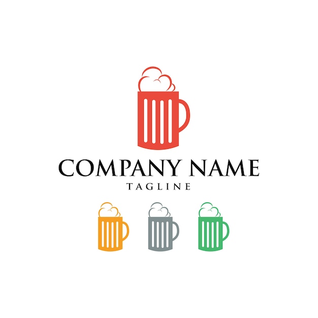 DRINK BEVERAGES BAR CAFE LOGO 