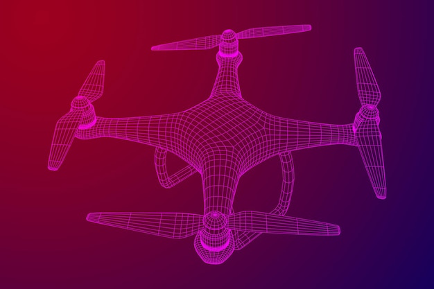 Dron de aire de control remoto