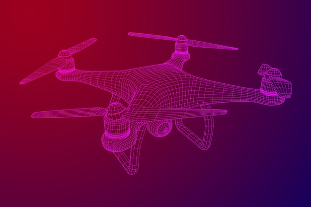 Dron de aire de control remoto