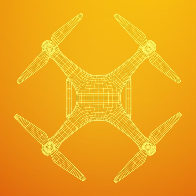 Dron de aire de control remoto