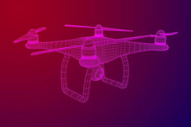 Dron de aire de control remoto
