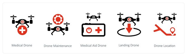 Drones médicos y mantenimiento de drones