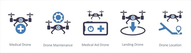Drones médicos y mantenimiento de drones
